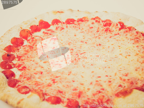 Image of Retro look Pizza Margherita