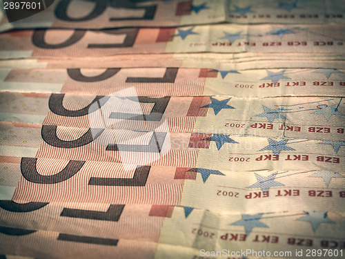 Image of Retro look Euro note