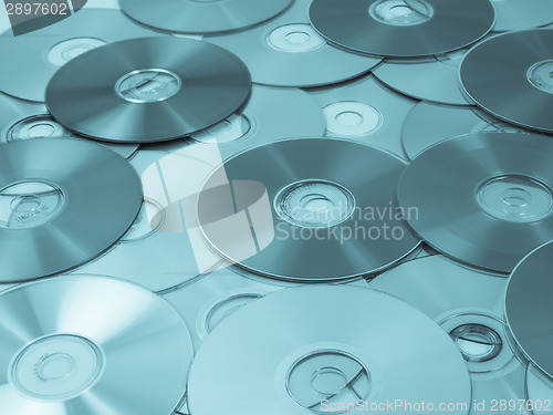 Image of CD DVD DB Bluray disc