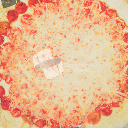 Image of Retro look Pizza Margherita