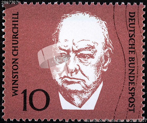 Image of Churchill Stamp