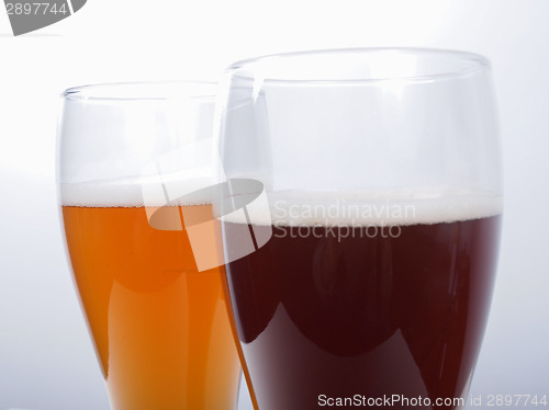 Image of Two glasses of German beer