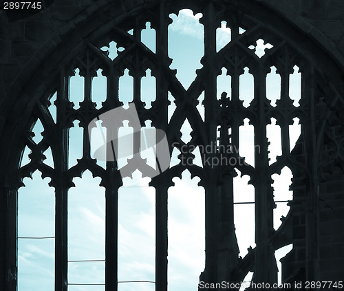 Image of Ancient gothic window