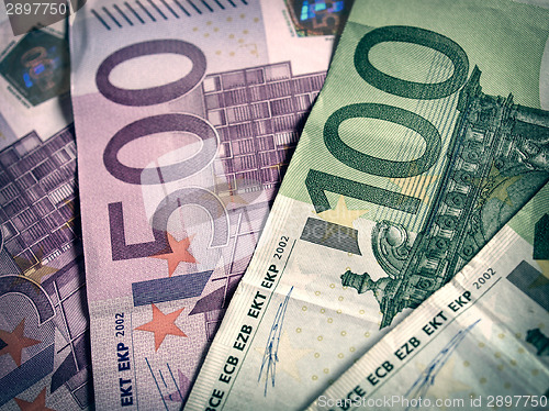 Image of Retro look Euros picture