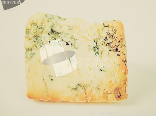 Image of Retro look Blue Stilton Cheese
