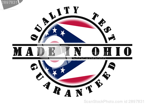 Image of Quality test guaranteed stamp 