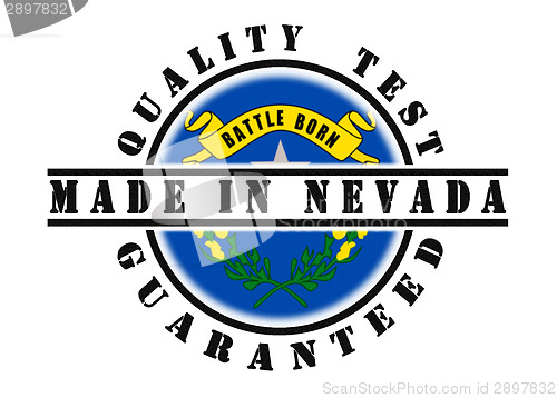 Image of Quality test guaranteed stamp 