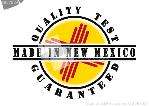 Image of Quality test guaranteed stamp 