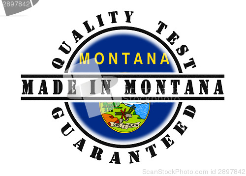 Image of Quality test guaranteed stamp 