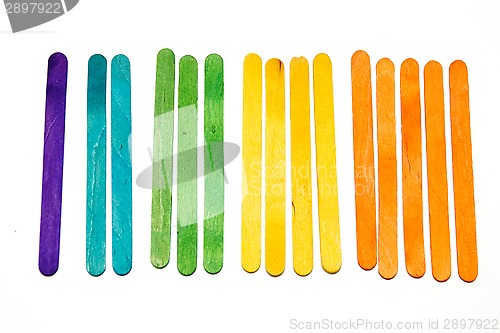 Image of counting with popsicle sticks