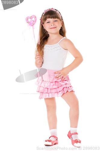 Image of Girl with magic wand