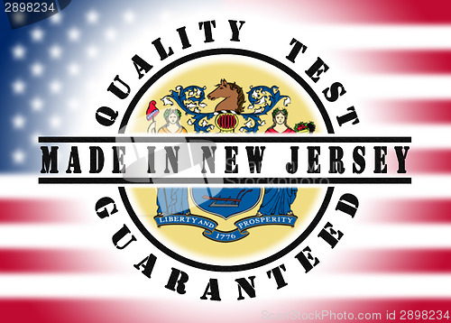 Image of Quality test guaranteed stamp 