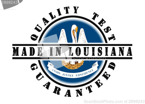 Image of Quality test guaranteed stamp 