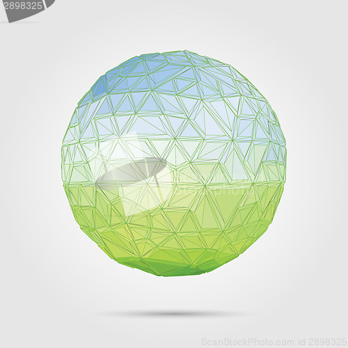 Image of  Vector. Abstract 3D geometric illustration.