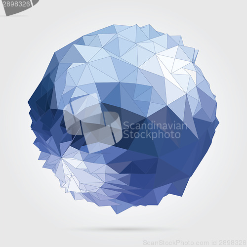 Image of  Vector. Abstract 3D geometric illustration.