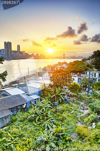 Image of Sunset in Hong Kong