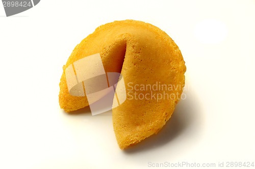 Image of Fortune cookie on white