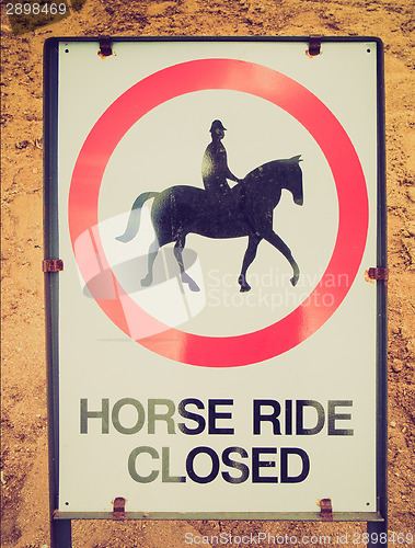 Image of Retro look A sign