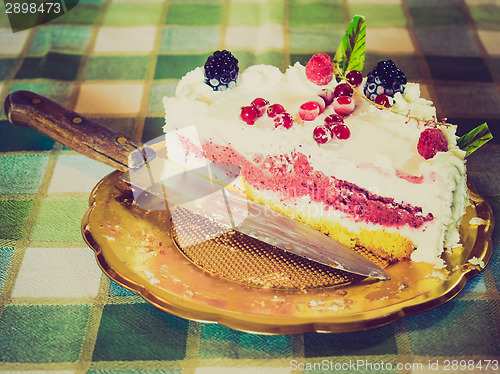 Image of Retro look Pie cake