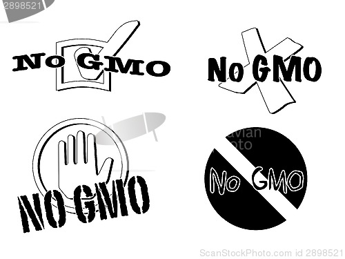 Image of no gmo symbols