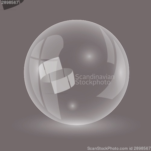 Image of glass sphere