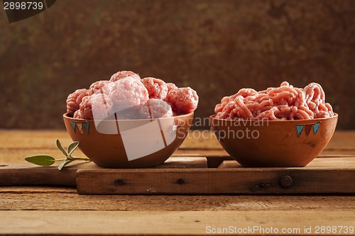 Image of Raw meatballs