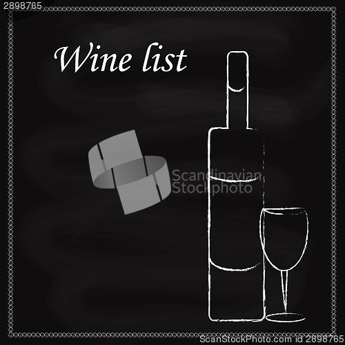 Image of Wine list