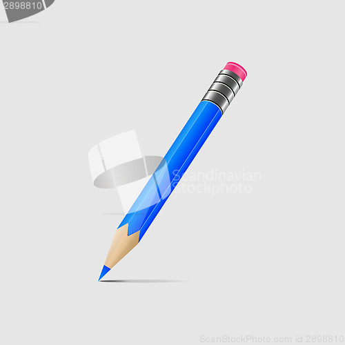 Image of Light blue pencil
