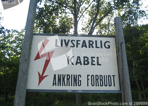 Image of Warning Sign in Norway