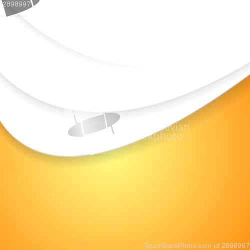 Image of Abstract wavy vector background
