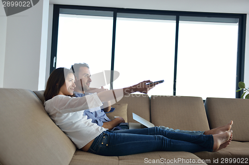 Image of Couple on sofa