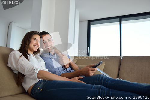 Image of Couple on sofa