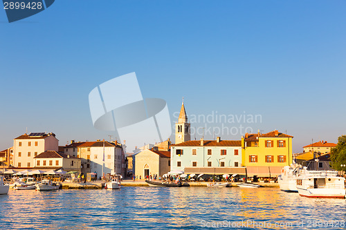 Image of Panoramic view of Fazana village, Croatia.