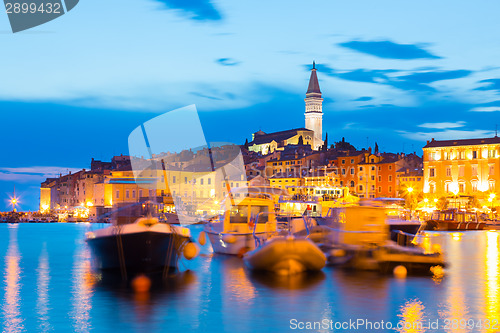 Image of Coastal town of Rovinj, Istria, Croatia.