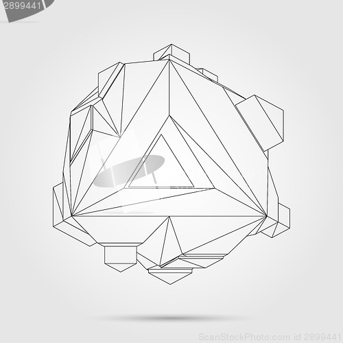 Image of Vector 3D concept illustration.