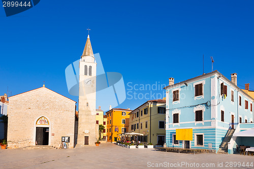 Image of Panoramic view of Fazana village, Croatia.