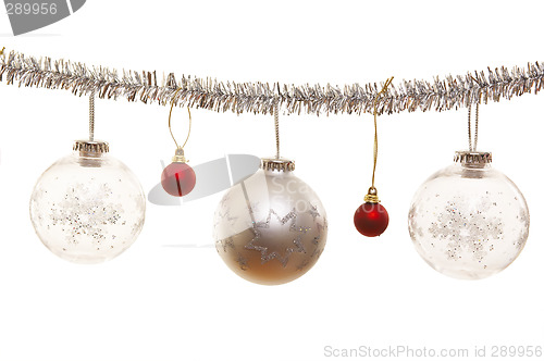 Image of christmas decorations