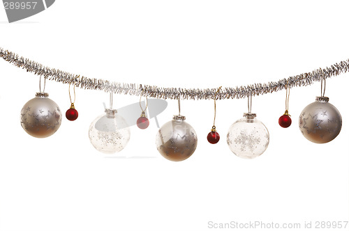 Image of christmas decorations