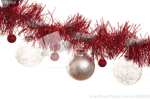 Image of christmas decorations