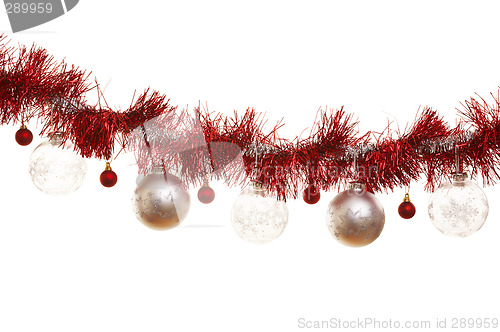 Image of Christmas ornaments