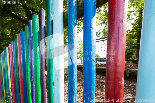 Image of kindergarten fence