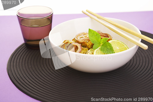 Image of Noodles and fish