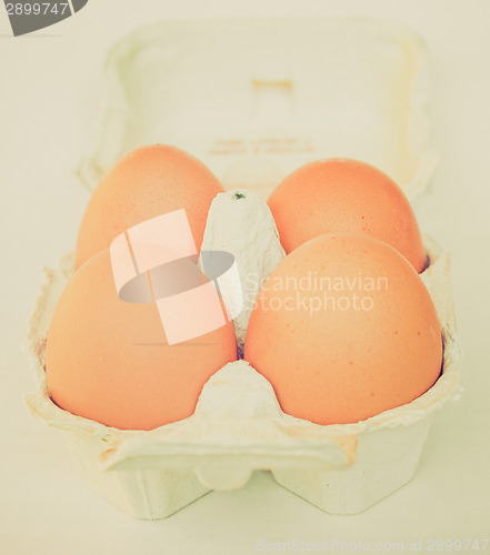 Image of Retro look Eggs picture