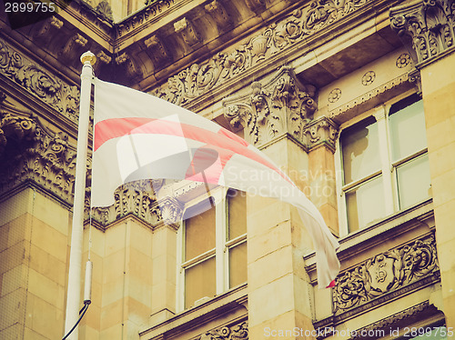 Image of Retro look England flag