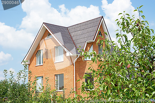 Image of Modern country house.