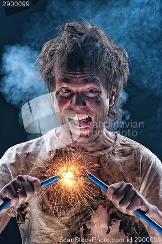 Image of Crazy electrician