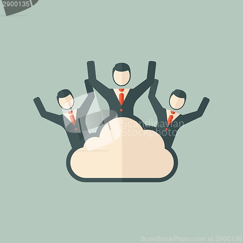 Image of Cloud Flat Icon