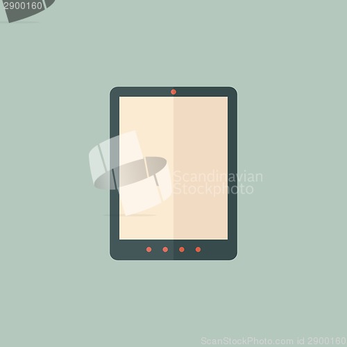 Image of Tablet Flat Icon