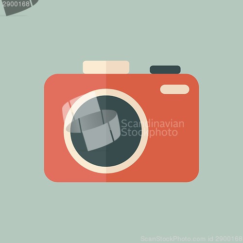 Image of Flat Photo Icon