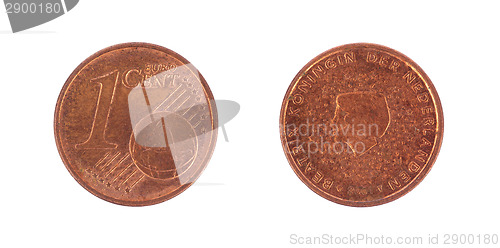 Image of One euro cents coin